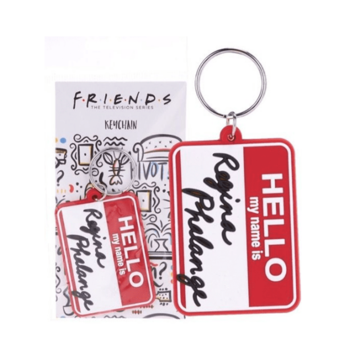 F.R.I.E.N.D.S Badge Keyring | TV Show Gift