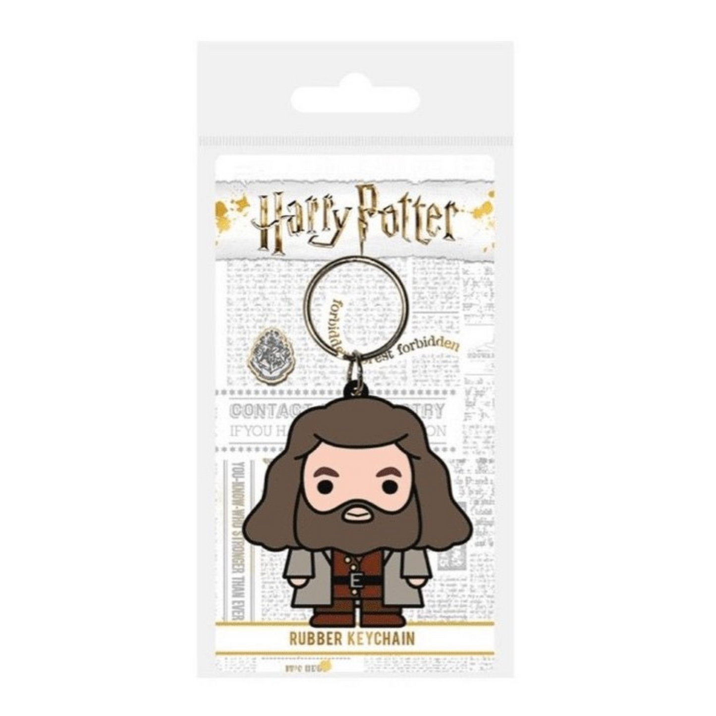 Hagrid Rubber Keychain | Harry Potter Gift