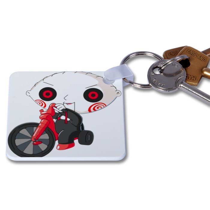 Family Guy x Saw - Jig Stew Keyring
