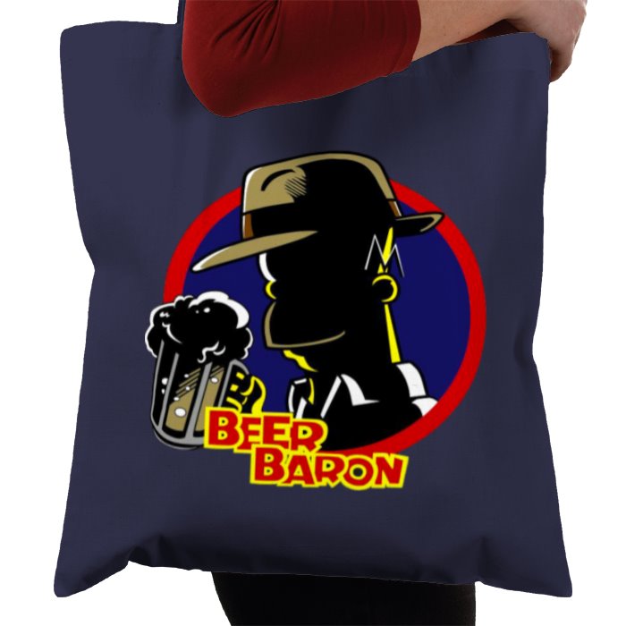 The Simpsons & Dick Tracey - Beer Baron Tote Bag