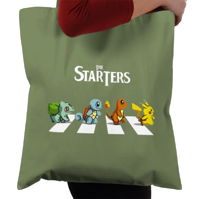 Pokémon & The Beatles - Abby Road Starters Tote Bag
