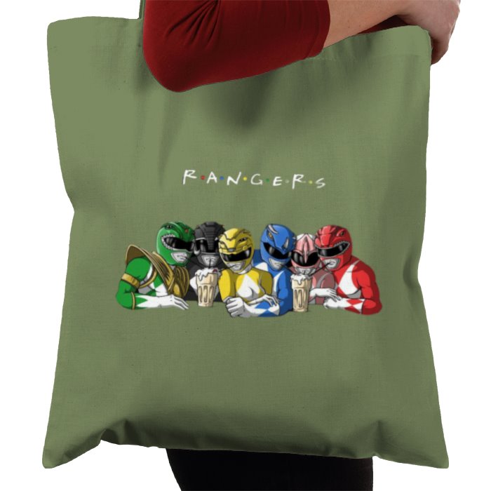 Power Rangers & F.R.I.E.N.D.S - Rangers Tote Bag