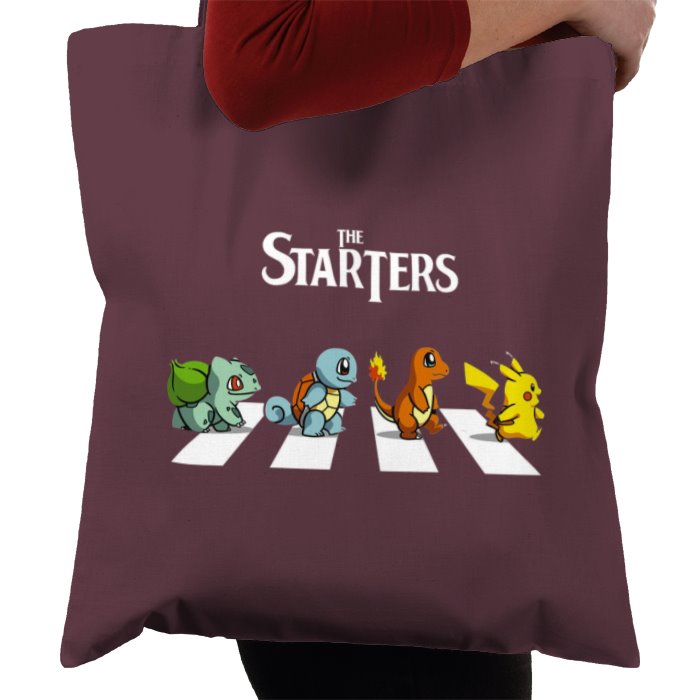 Pokémon & The Beatles - Abby Road Starters Tote Bag