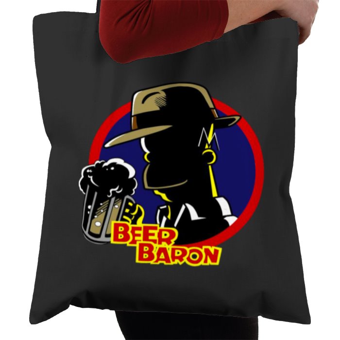 The Simpsons & Dick Tracey - Beer Baron Tote Bag