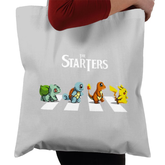 Pokémon & The Beatles - Abby Road Starters Tote Bag