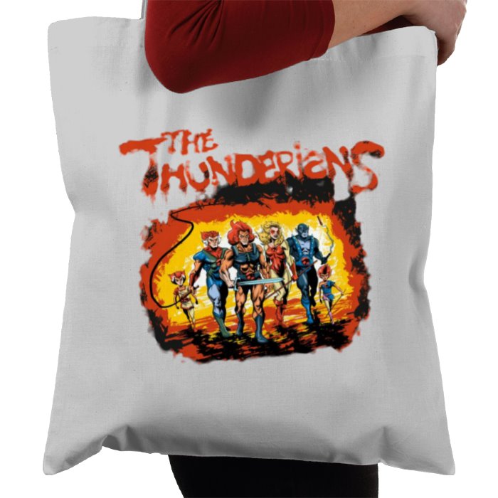 Thundercats & The Warriors - The Thundarians Tote Bag