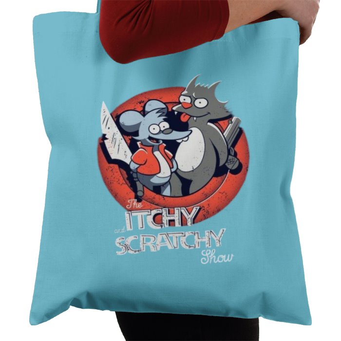 The Simpsons - The Itchy & Scratchy Show Tote Bag