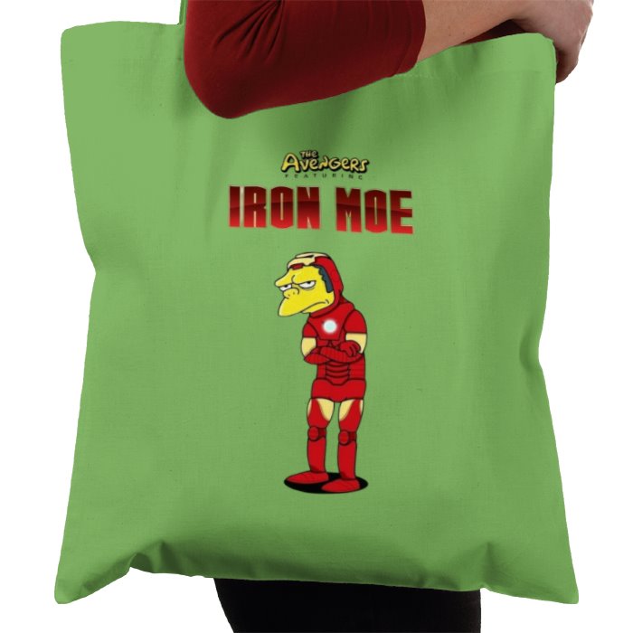 The Simpsons & Iron Man - Iron Moe Tote Bag