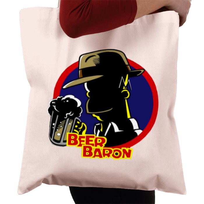 The Simpsons & Dick Tracey - Beer Baron Tote Bag