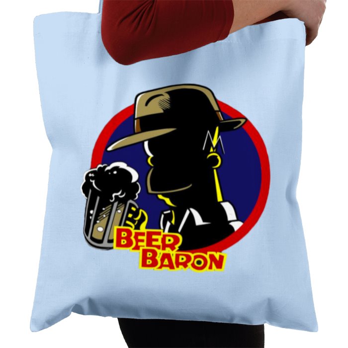 The Simpsons & Dick Tracey - Beer Baron Tote Bag