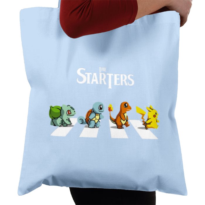 Pokémon & The Beatles - Abby Road Starters Tote Bag