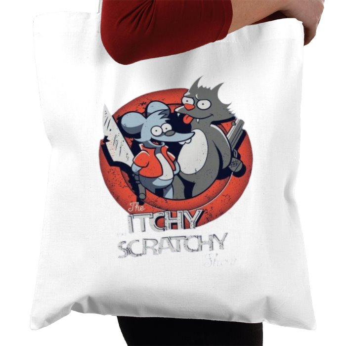 The Simpsons - The Itchy & Scratchy Show Tote Bag