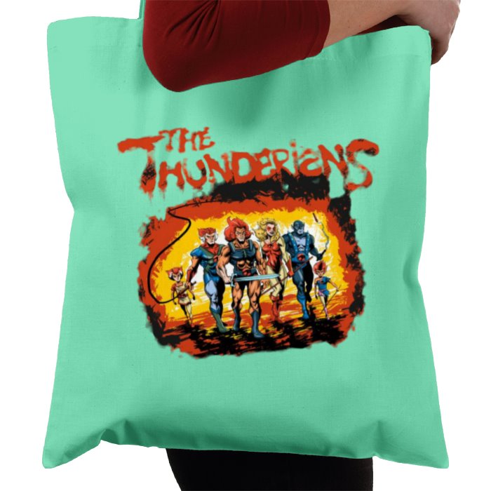 Thundercats & The Warriors - The Thundarians Tote Bag