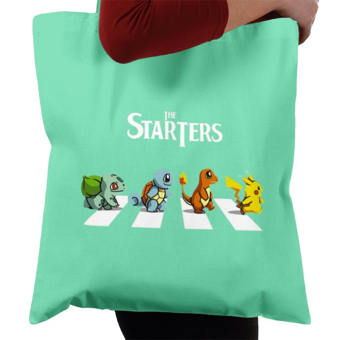 Pokémon & The Beatles - Abby Road Starters Tote Bag