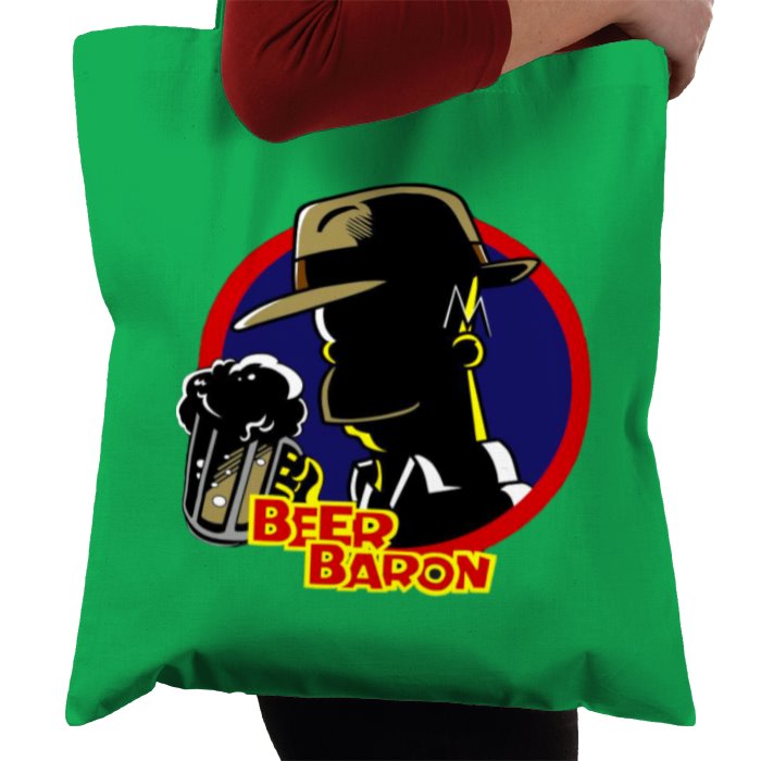 The Simpsons & Dick Tracey - Beer Baron Tote Bag