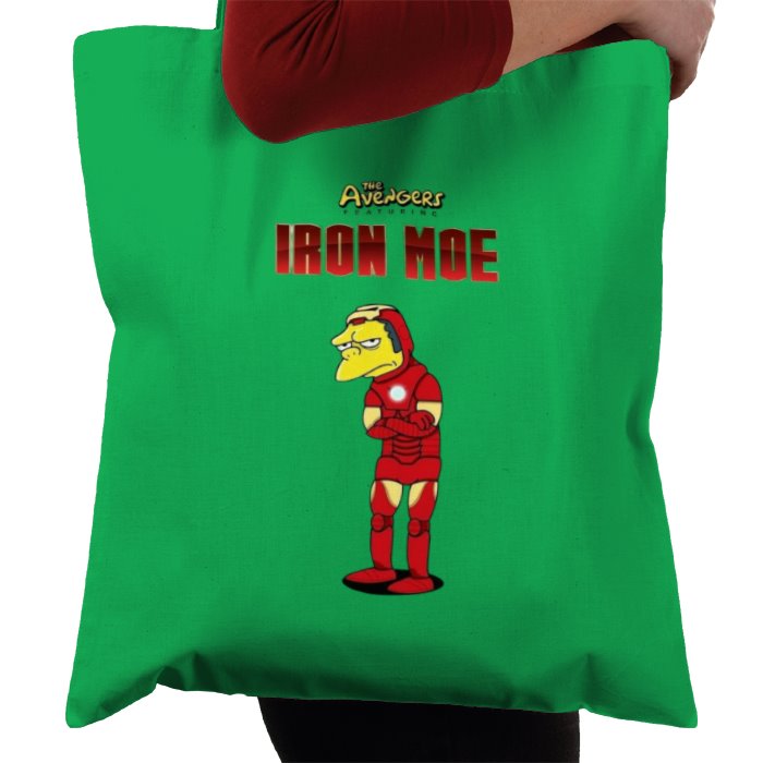The Simpsons & Iron Man - Iron Moe Tote Bag
