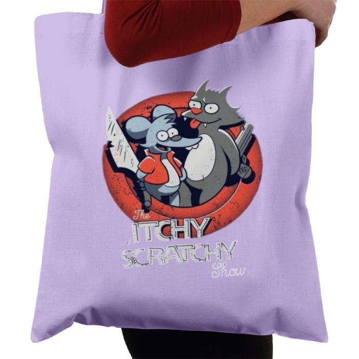 The Simpsons - The Itchy & Scratchy Show Tote Bag