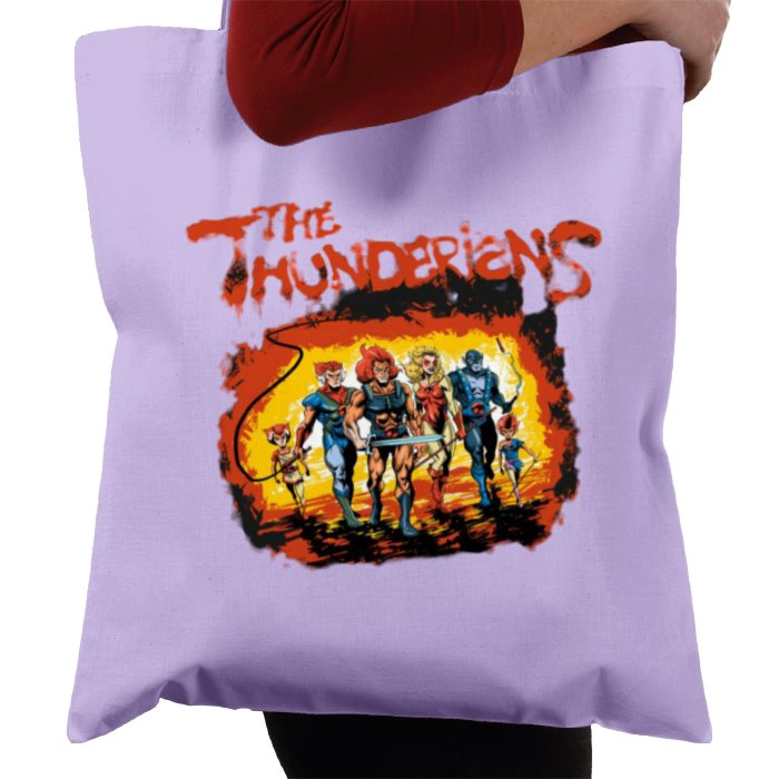 Thundercats & The Warriors - The Thundarians Tote Bag