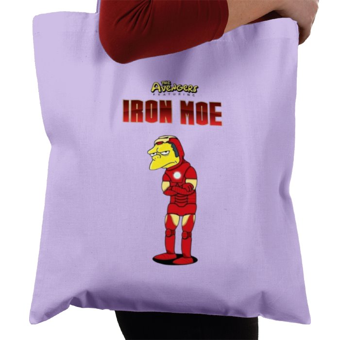 The Simpsons & Iron Man - Iron Moe Tote Bag