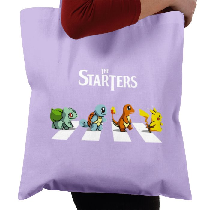 Pokémon & The Beatles - Abby Road Starters Tote Bag