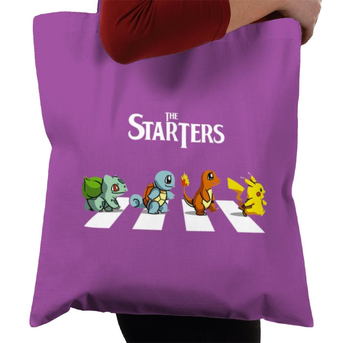 Pokémon & The Beatles - Abby Road Starters Tote Bag