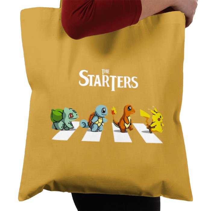 Pokémon & The Beatles - Abby Road Starters Tote Bag
