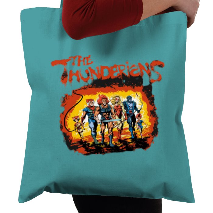 Thundercats & The Warriors - The Thundarians Tote Bag