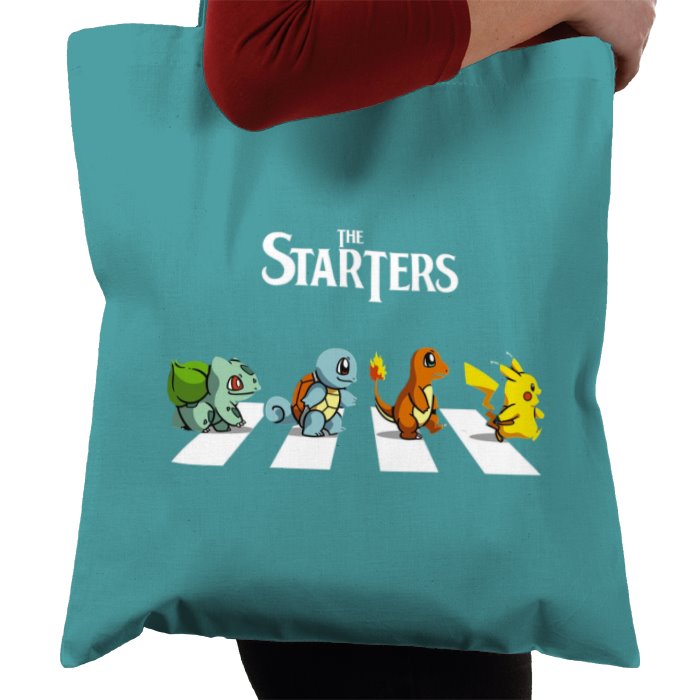 Pokémon & The Beatles - Abby Road Starters Tote Bag