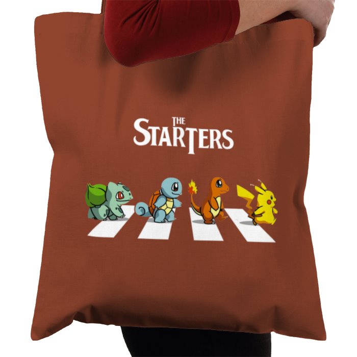 Pokémon & The Beatles - Abby Road Starters Tote Bag