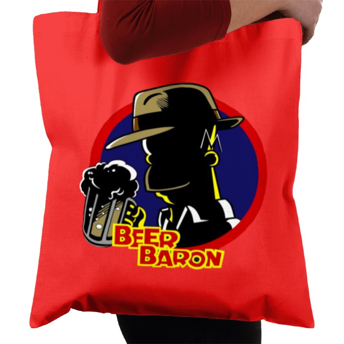 The Simpsons & Dick Tracey - Beer Baron Tote Bag