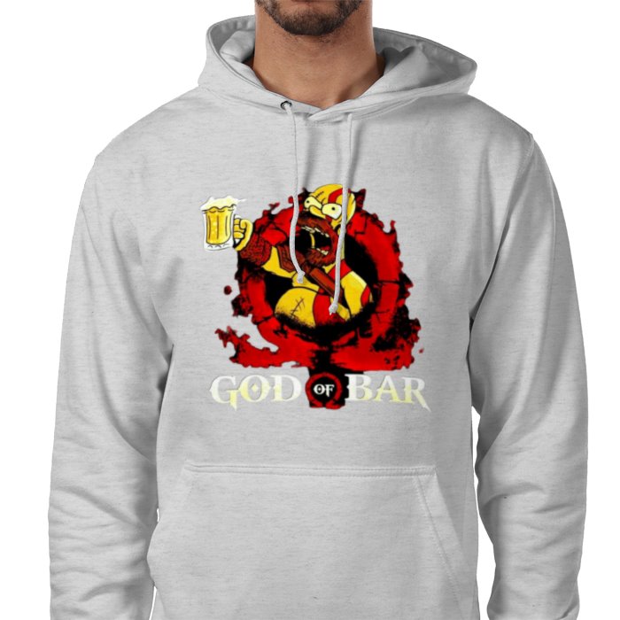 The Simpsons & God Of War - God Of Bar Value Hoodie