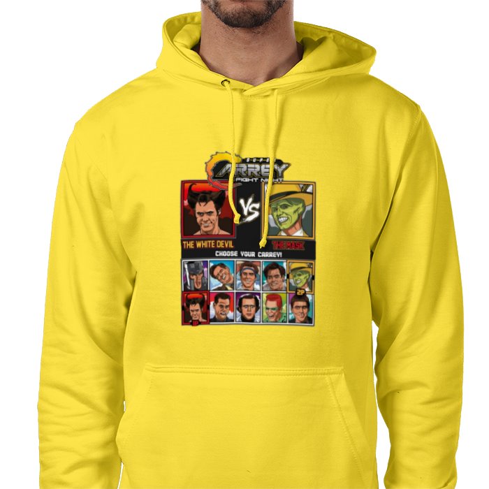 Jim Carrey & Fight Night & Street Fighter - Super Carrey Fight Night Value Hoodie