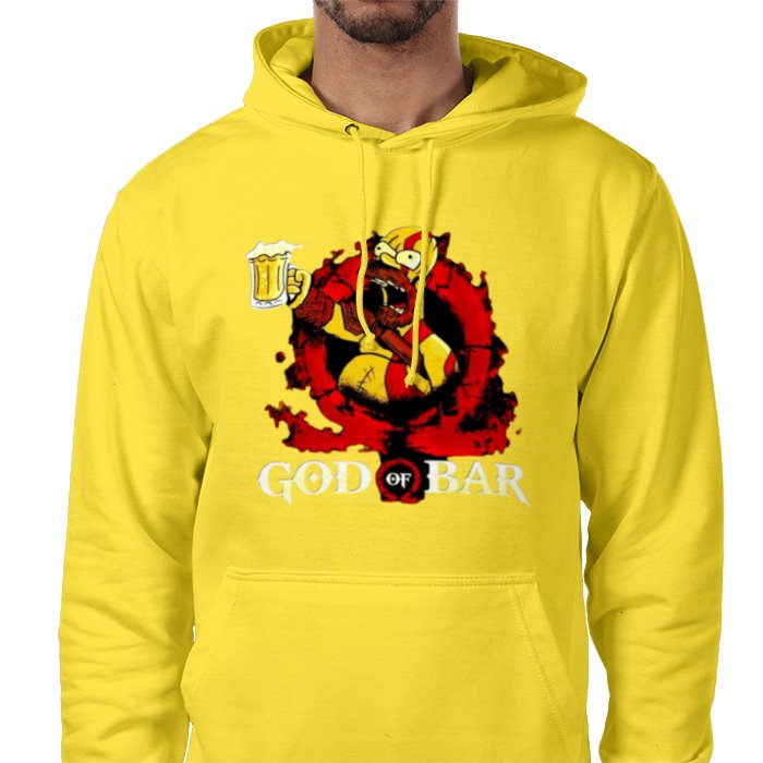 The Simpsons & God Of War - God Of Bar Value Hoodie