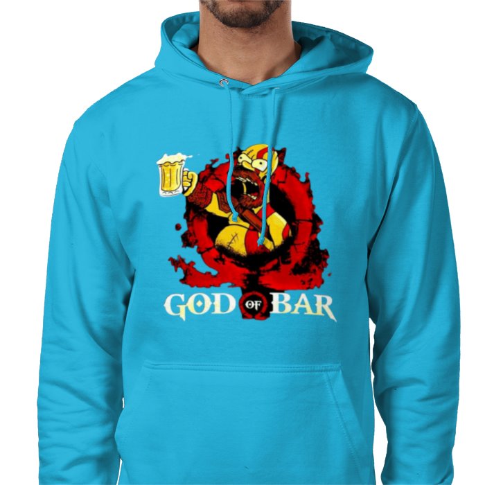 The Simpsons & God Of War - God Of Bar Value Hoodie
