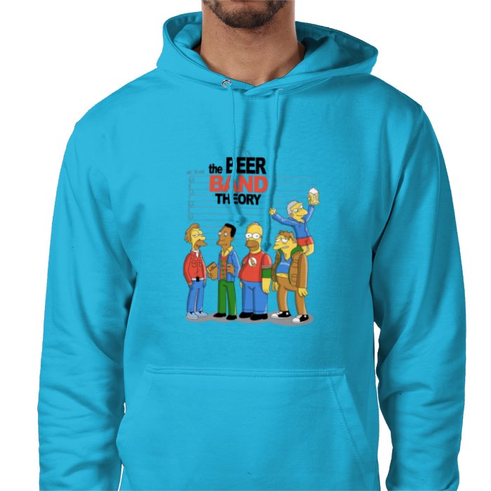 The Simpsons & The Big Bang Theory - Beer Band Theory Value Hoodie