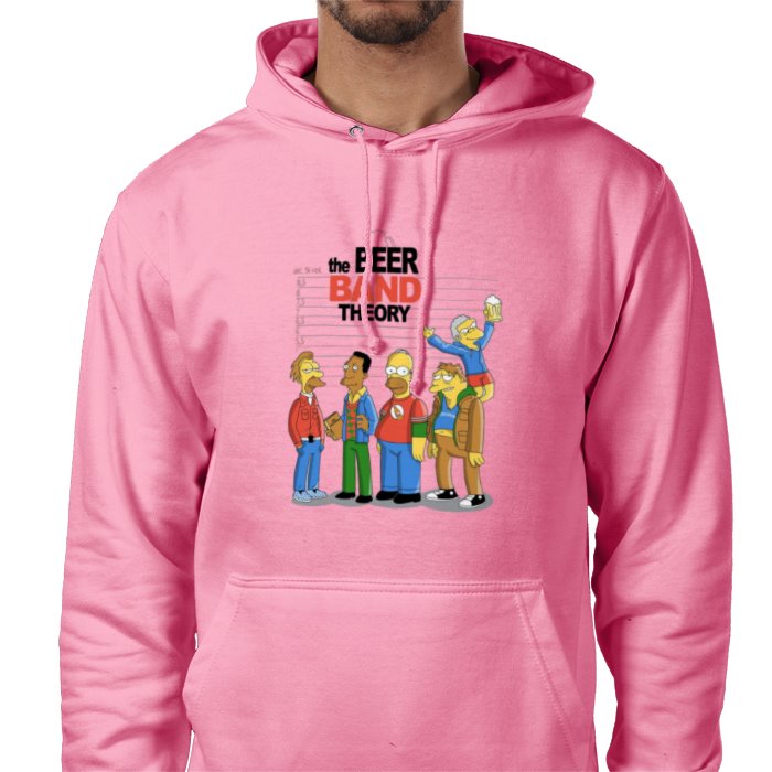 The Simpsons & The Big Bang Theory - Beer Band Theory Value Hoodie
