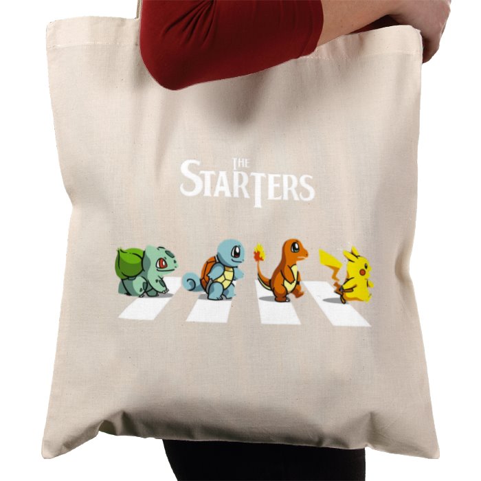Pokémon & The Beatles - Abby Road Starters Tote Bag