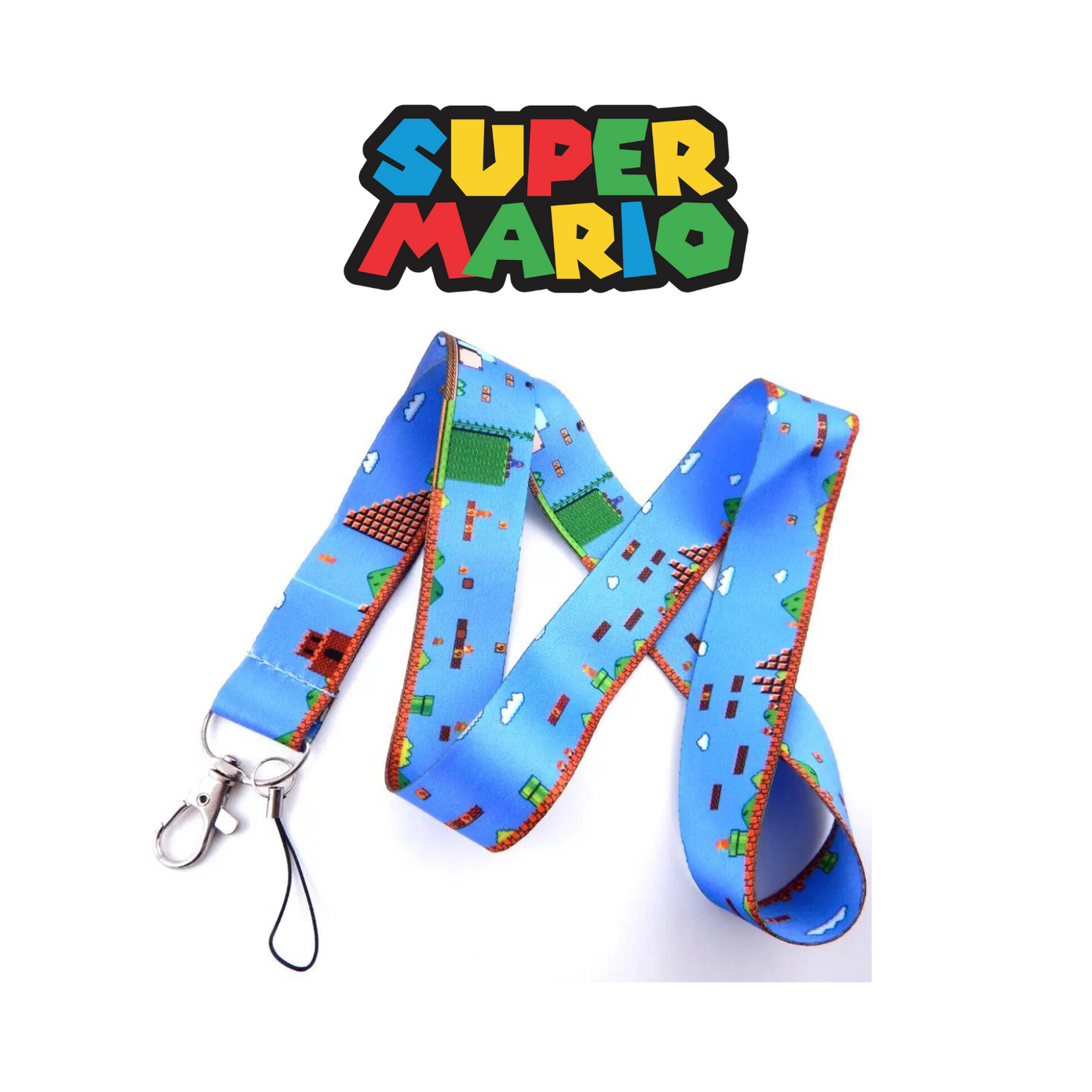 Super Mario Lanyard | Nintendo Gaming Accessory