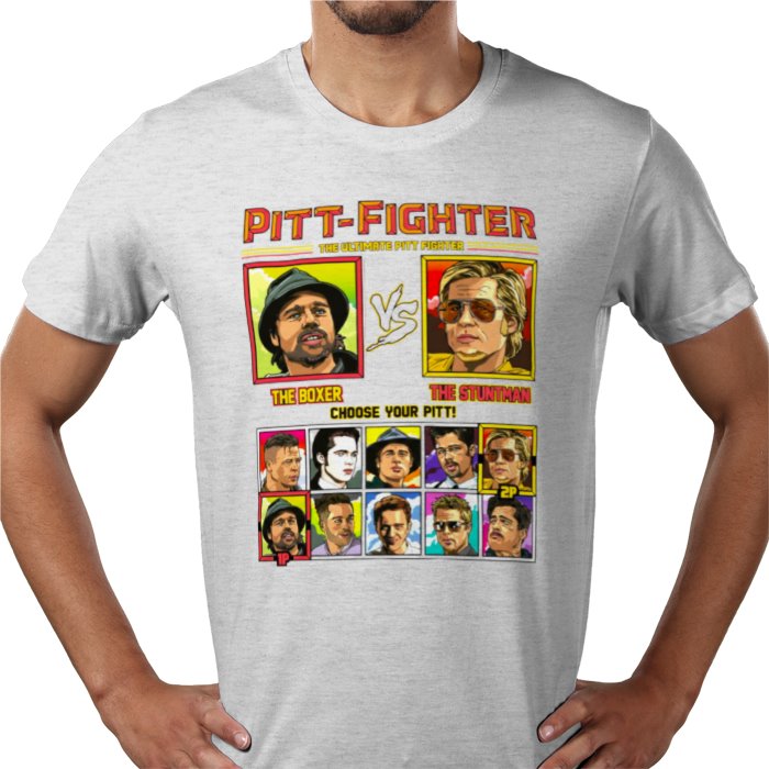 Brad Pitt - Boxer vs Stuntman T-shirt