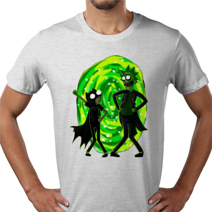 Rick & Morty x Batman - Portal Boys T-shirt