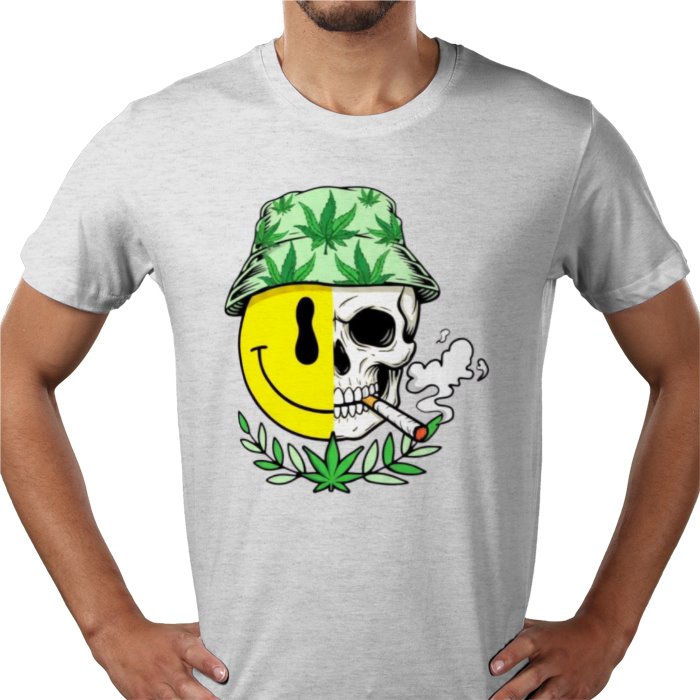 Emoji Cannabis Themed T-shirt