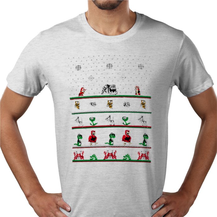 Ugly Jumper Style - Chip n Dale Christmas T Shirt