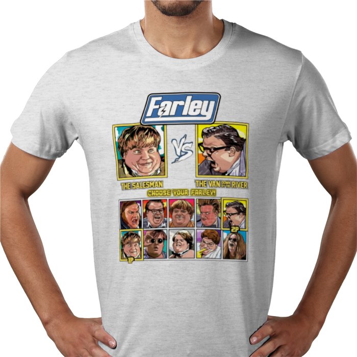 Chris Farley - Salesman vs Van T-shirt