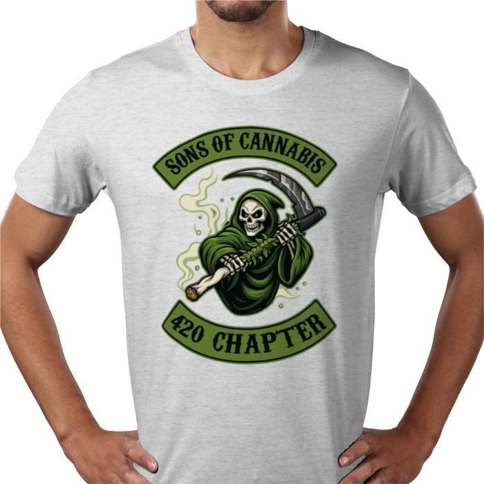 Sons Of Anarchy Parody Sons Of Cannabis T-shirt