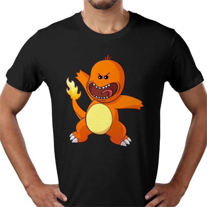 Rick & Morty x Pokémon - Charmander T-shirt
