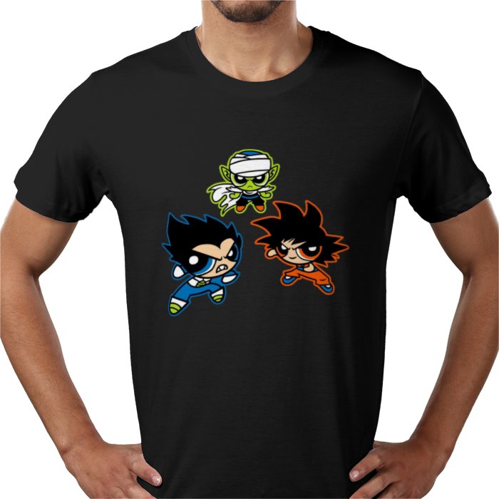 Dragonball Z & Power Puff Girls - Power Puff Z T-shirt
