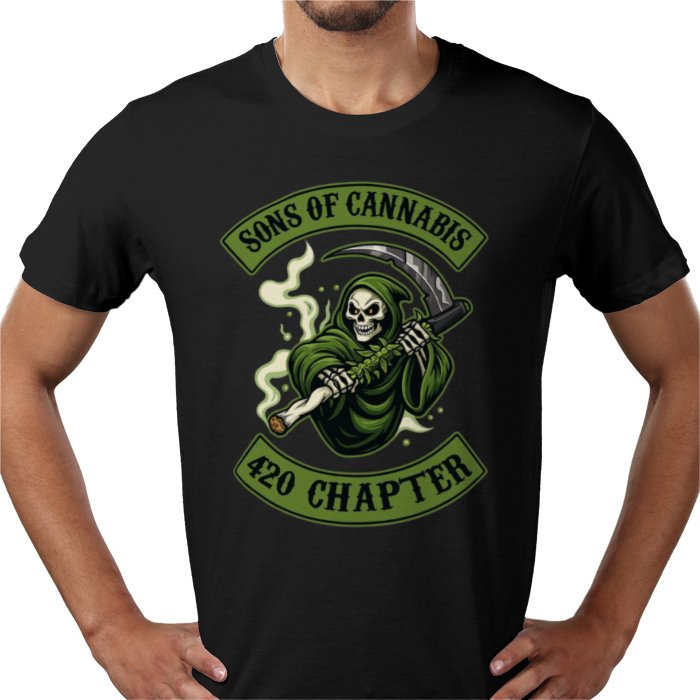 Sons Of Anarchy Parody Sons Of Cannabis T-shirt