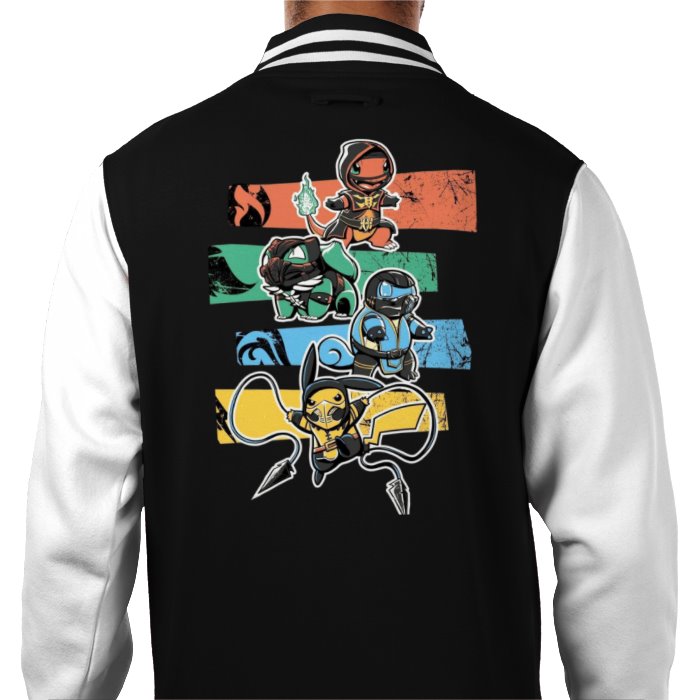 Pokémon & Mortal Kombat - Kombat Starters Varsity Jacket