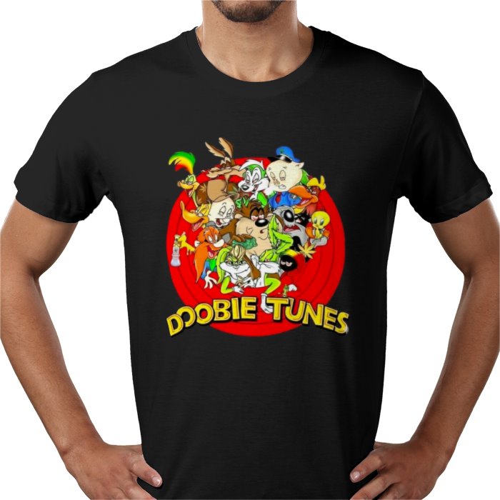 Looney Tunes Parody Doobie Tunes T-shirt