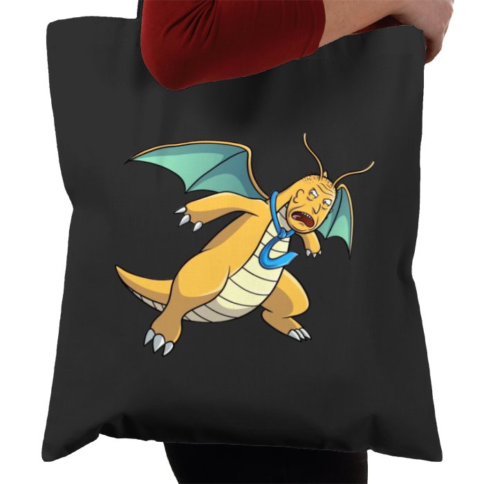 Rick & Morty & Pokémon - Principal Vagina x Dragonite Tote Bag